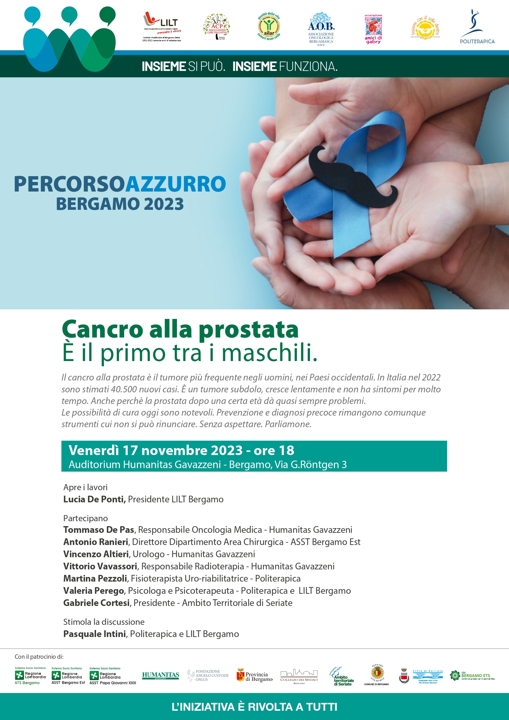 Cancro alla Prostata - Insieme si può